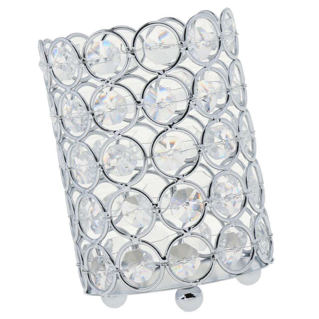 Crystal Hollow Wedding Party Candle Holder Lamp Light Home Decoration (NO.07)