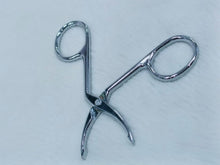 Eyebrow Tweezers Scissors with Comfortable Grip & Flat Tip Tweezers