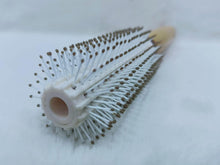 Round Comb Hair Brush with Organic Bamboo Handle – For Men & Women  Short Hair Wet & Dry Hair