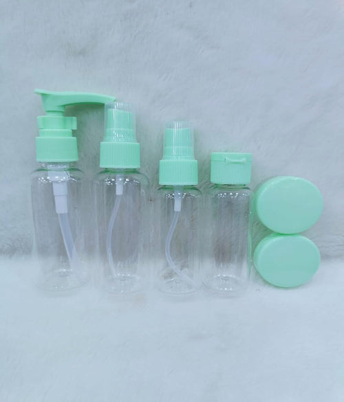 Travel Bottle Set of 6 – Refillable Leak-Proof Kit