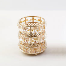 Crystal Pencil Cup Tabletop Organizer Holder