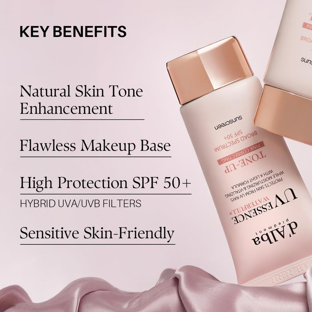 d'Alba Piedmont Waterfull Tone-Up Sunscreen Serum SPF 50+!