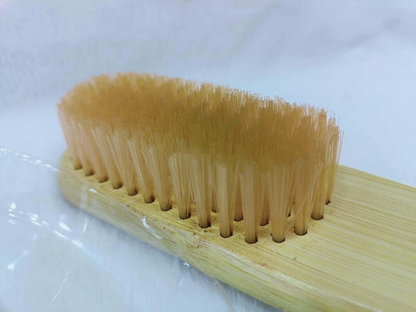 2 in 1 Wooden Foot Scraper with Brush