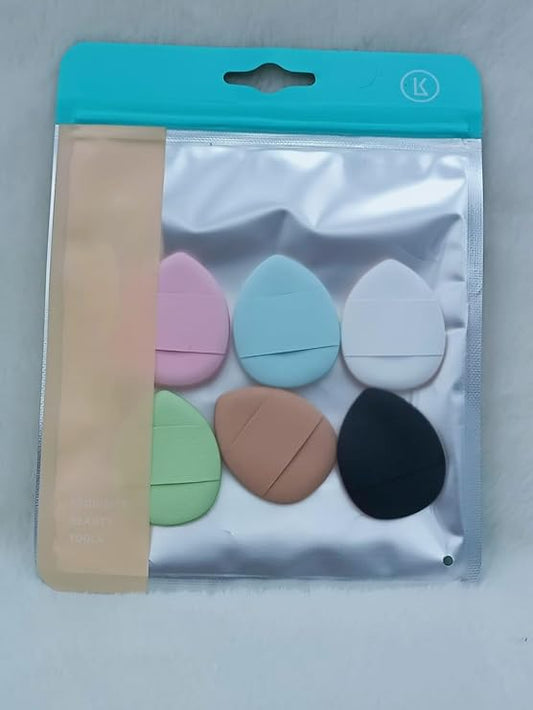 Professional 6Pcs Mini Finger Powder Puff Set