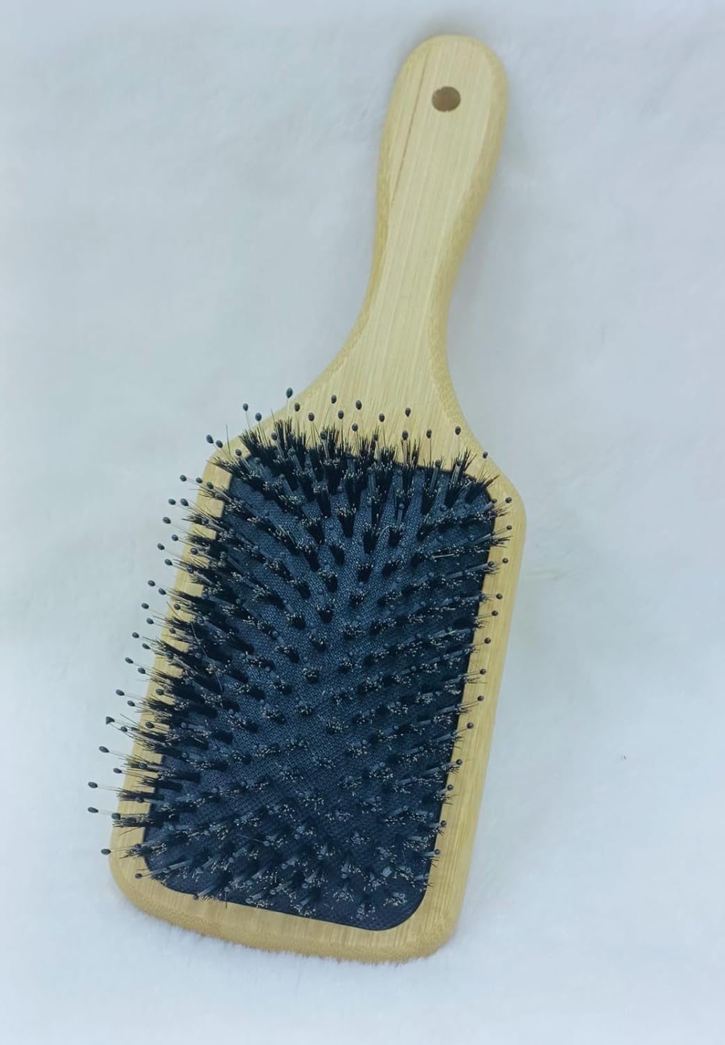 Boar Bristle Hair Brush dry and wet hair scalp massages  all-in-one detangling and styling essential