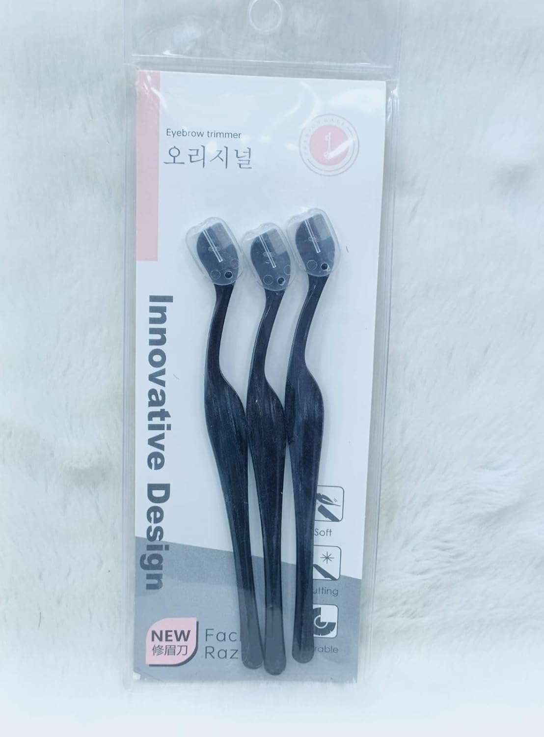 Mini Eyebrow Razor with Small Blade for Women &  Girls