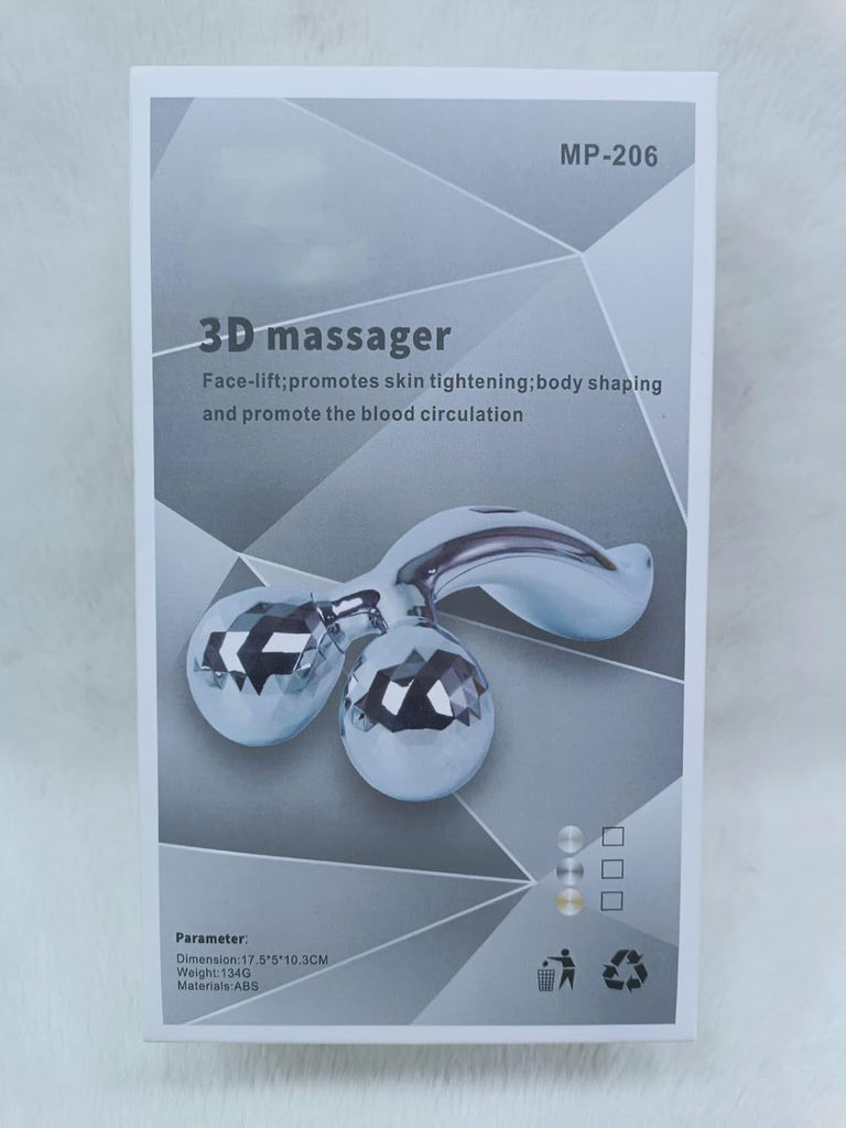 Generic Manual Roller Face & Body Massager – Lift, Tone & Glow Naturally