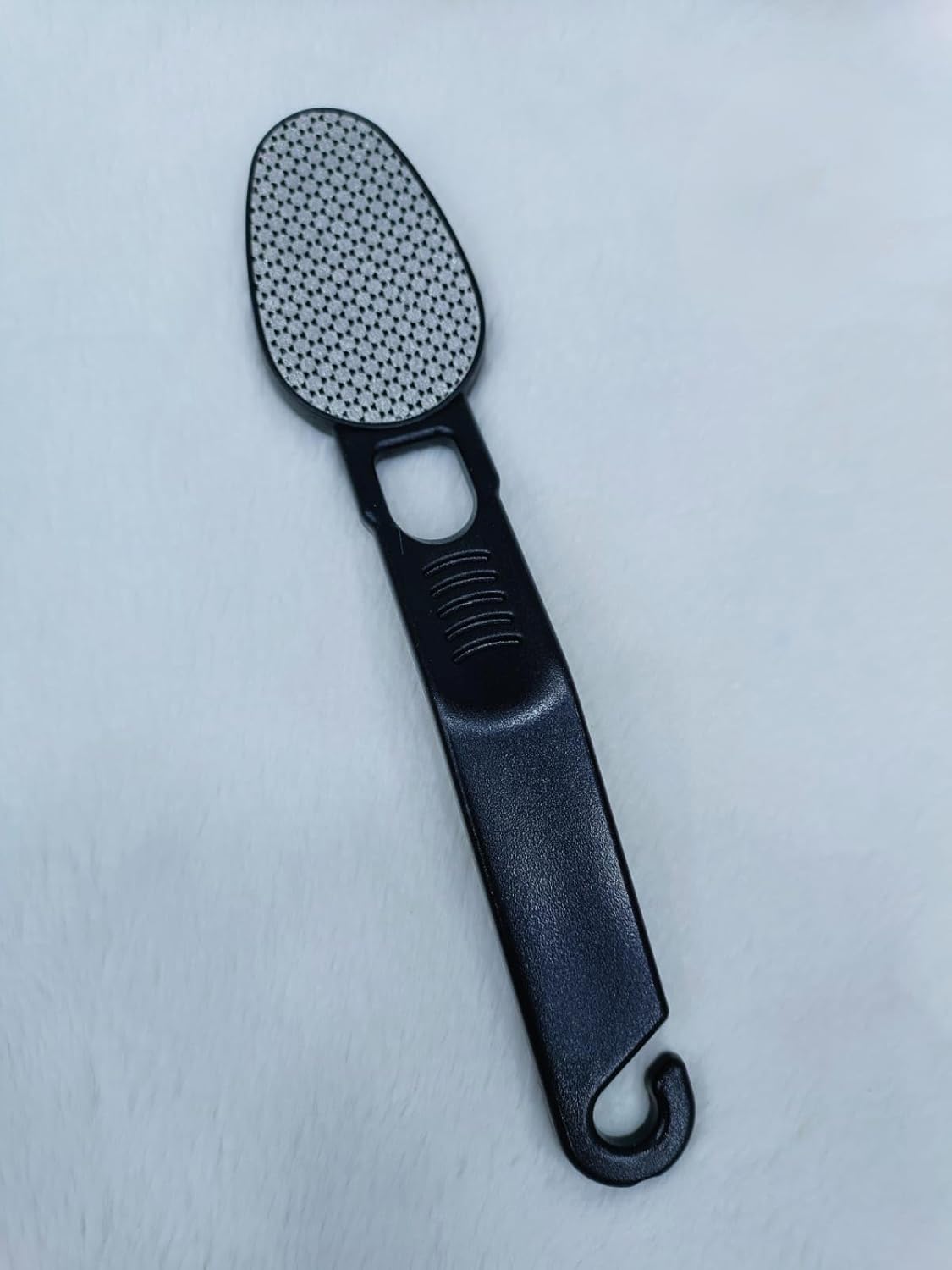 2-sided Foot Scrubber with Plastic Handle