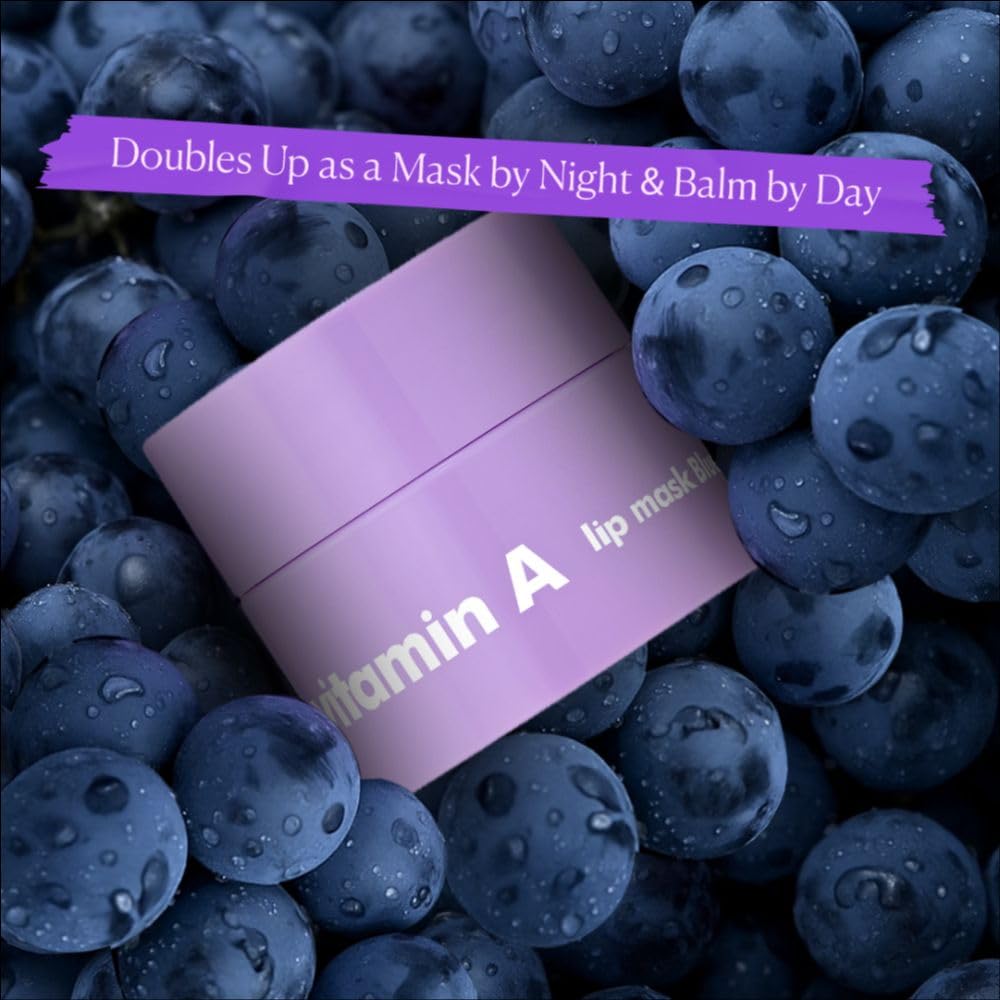 The Face Shop Vitamin A Lip Mask – Blueberry & Shea Butter (5g)