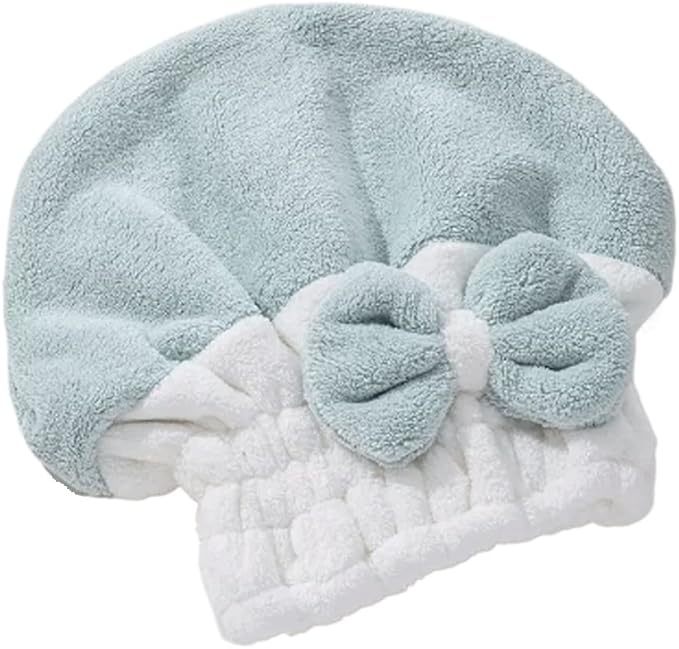 Super Absorbent Turban Hair Towel Cap