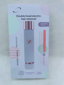 Double Head Electric Hair Remover – Fast & Flawless Grooming
