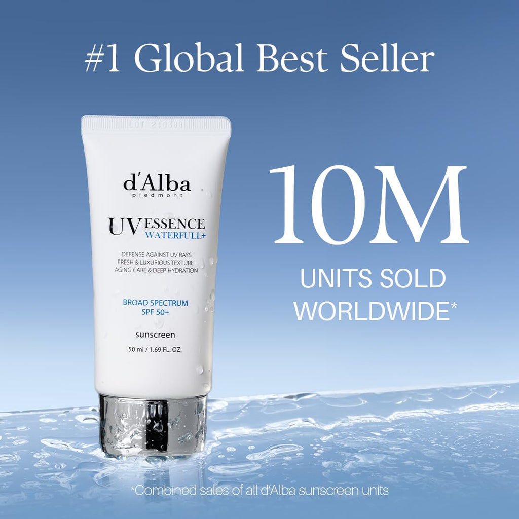 d'Alba Piedmont Italian White Truffle Waterfull Essence Sunscreen SPF 50+!