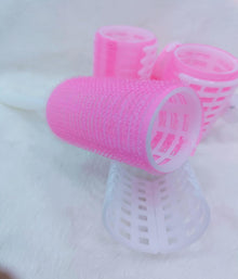 hair roller with clips use for women