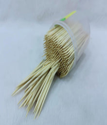 Wooden Bamboo Toothpicks with Dispenser Box!