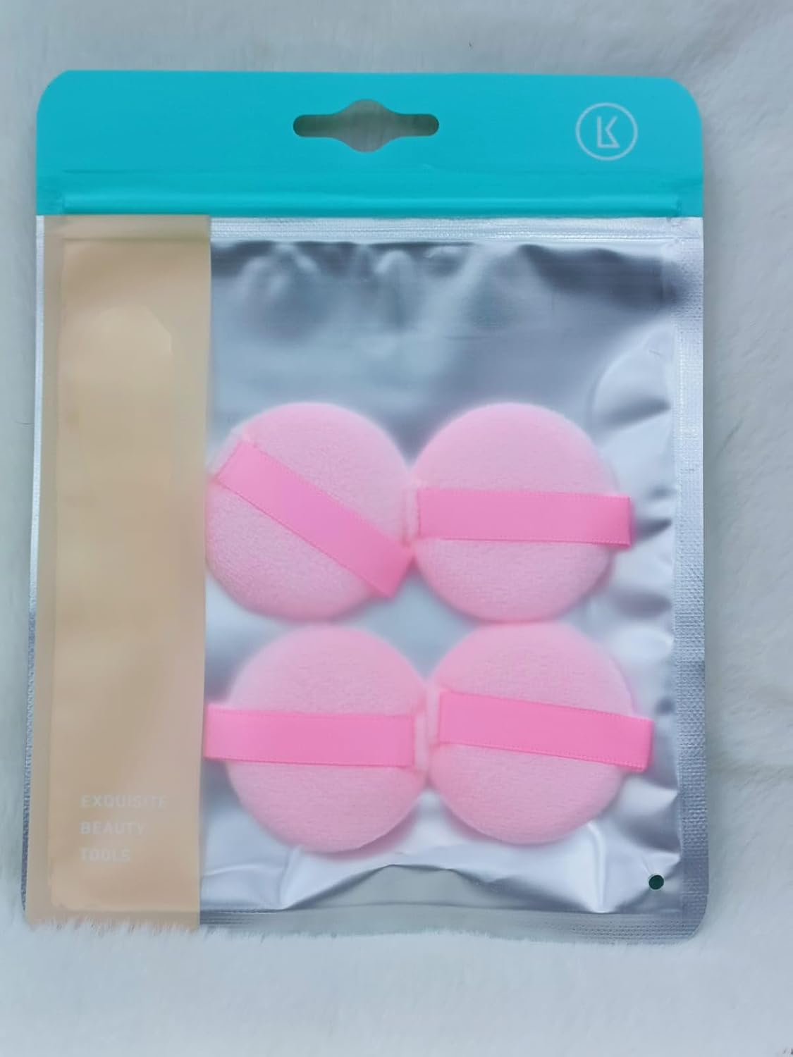 Mini Finger Round Beauty Sponges – 4PCS Powder Puff Set