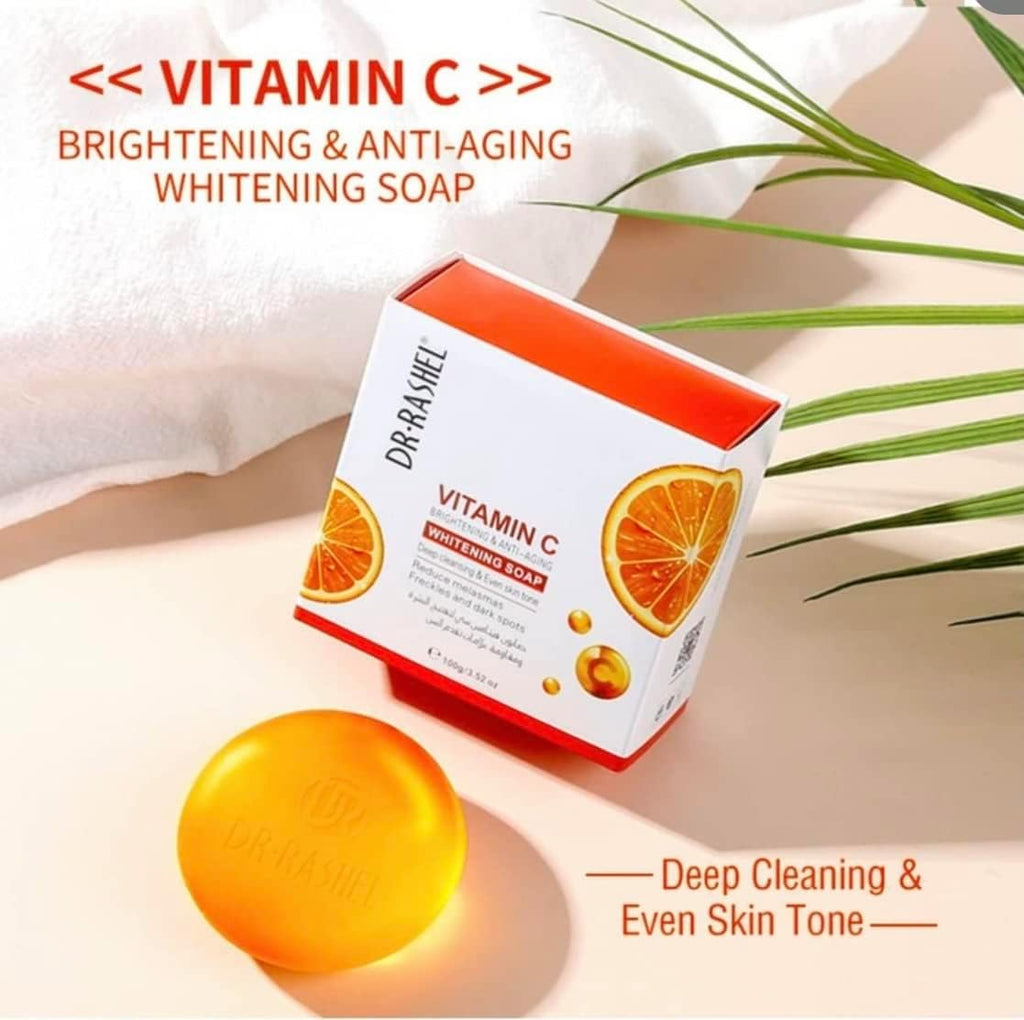 Dr. Rashel Vitamin C Brightening & Anti-Aging Whitening Soap