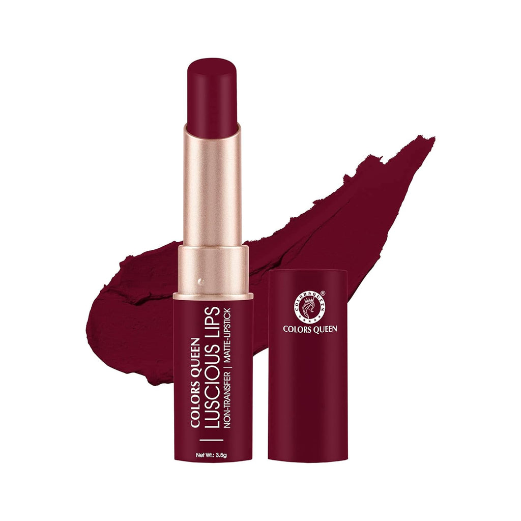 Colors Queen Luscious Lips - Non Transfer Creamy Matte Lipstick