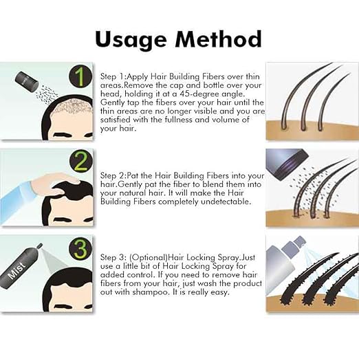 DEXE HAIR BUILDING FIBERS