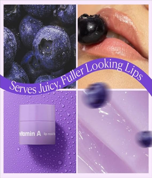 The Face Shop Vitamin A Lip Mask – Blueberry & Shea Butter (5g)