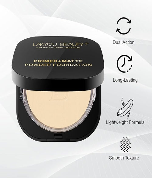 LAKYOU BEAUTY PRIMER + MATTE POWDER FOUNDATION LB-29