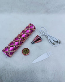 3-in-1 Rechargeable Eyebrow & Facial Hair Remover for Women