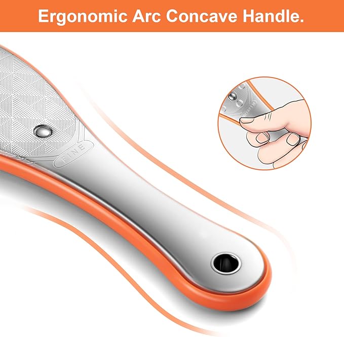 ZINGER Foot File Double Sided Callus Remover For Dead Skin