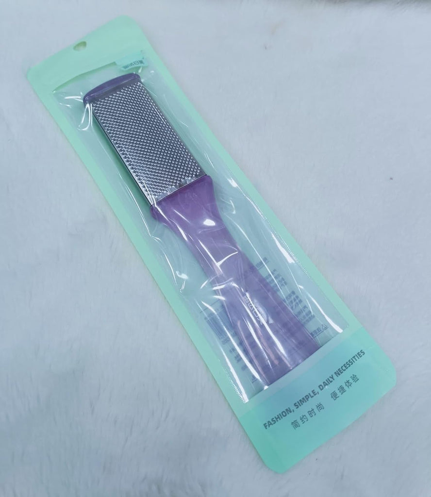 Foot File Hard Skin Remover – Stainless Steel Double Sided Pedicure Tool