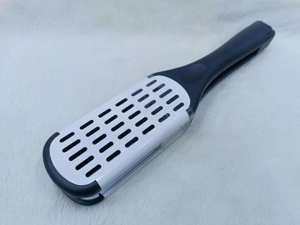 Hair Straightening Comb – Double Sided Bristle Brush