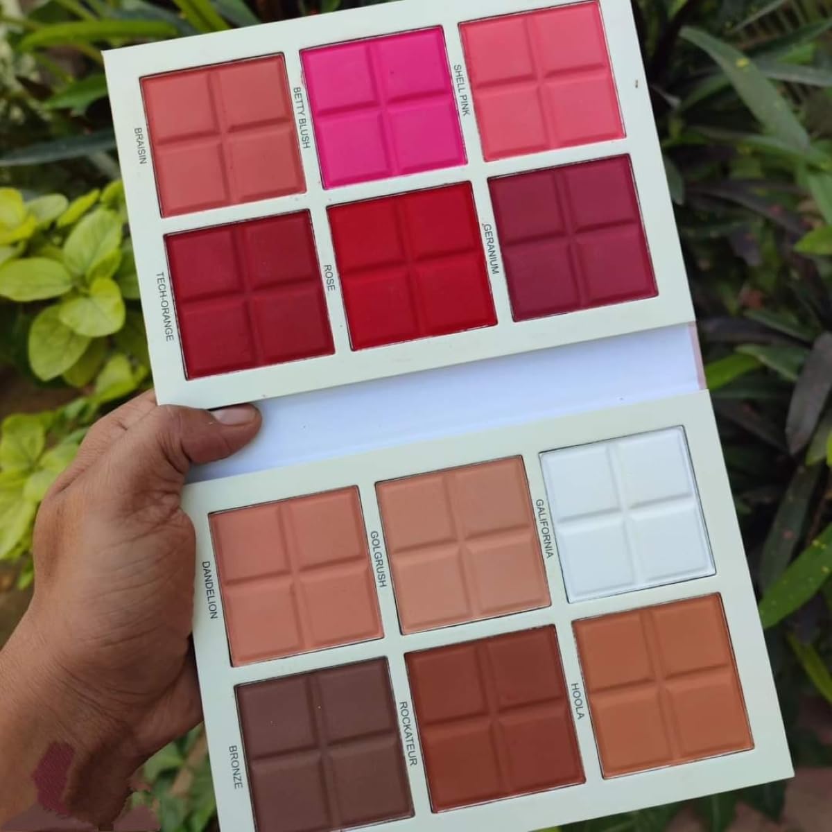 DAROGE Blusher & Contour Palette