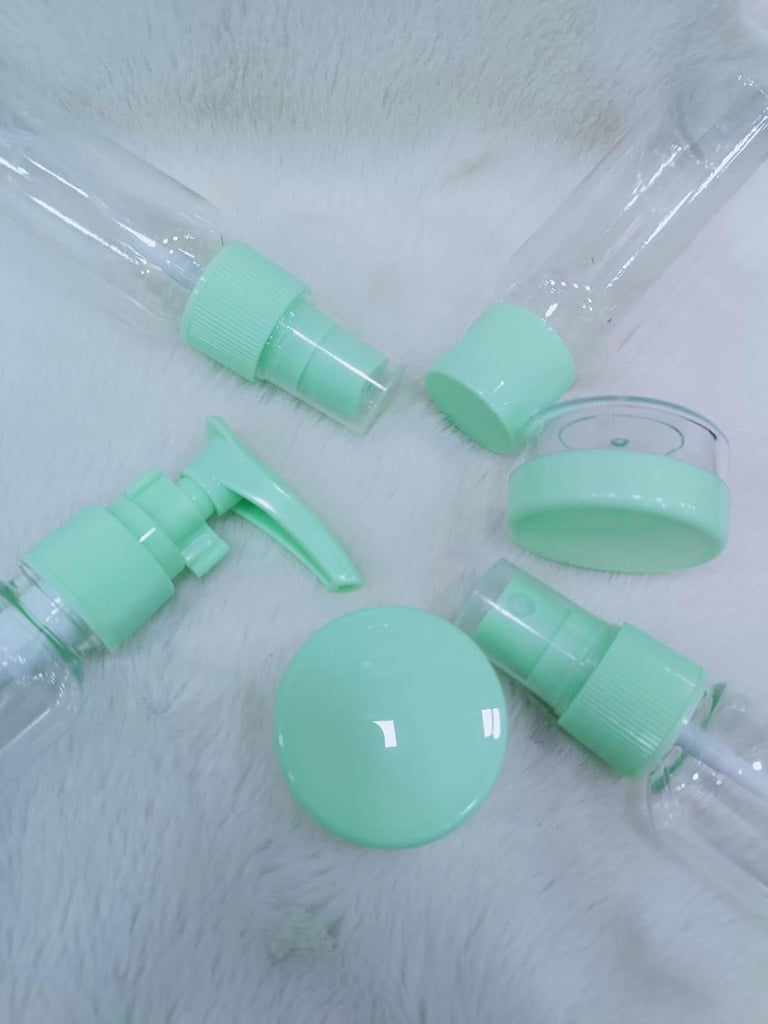 Travel Bottle Set of 6 – Refillable Leak-Proof Kit