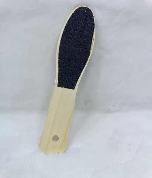 Wooden Double Sided Foot File Dead Skin Callus Remover Pedicure Tool