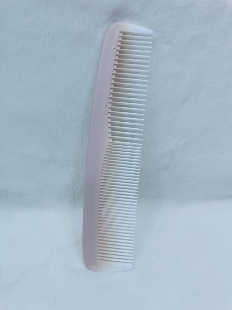 Plastic White Hair Comb