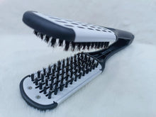 Hair Straightening Comb – Double Sided Bristle Brush