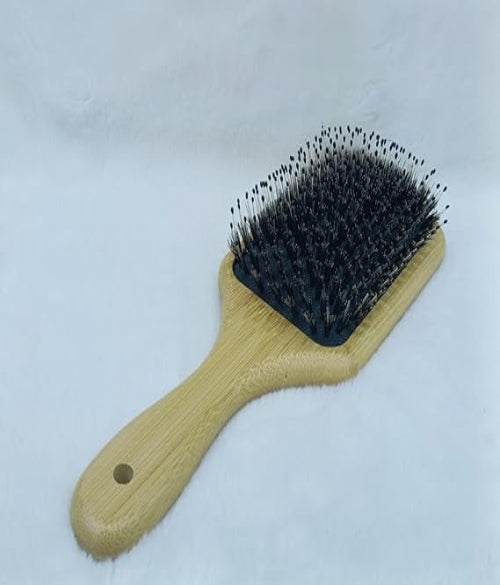 Boar Bristle Hair Brush dry and wet hair scalp massages  all-in-one detangling and styling essential