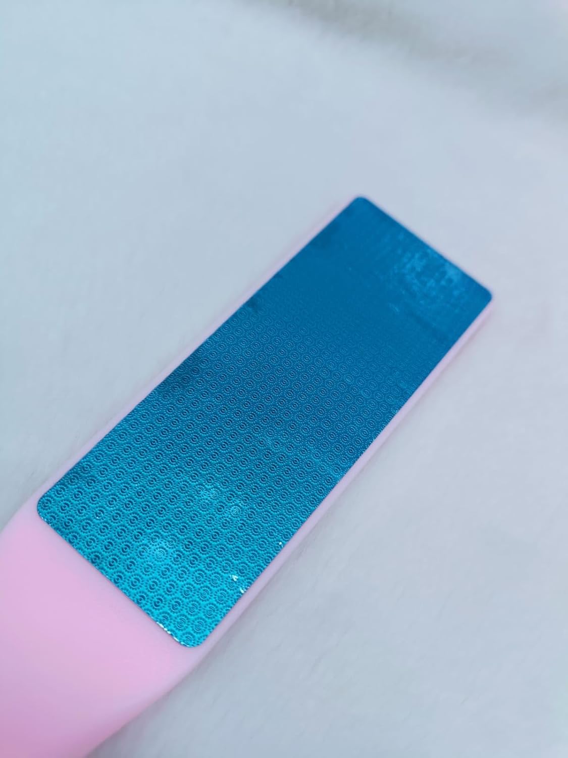 2 Side Steel Foot Scrubber with Plastic Handle – Professional Foot Care Tool