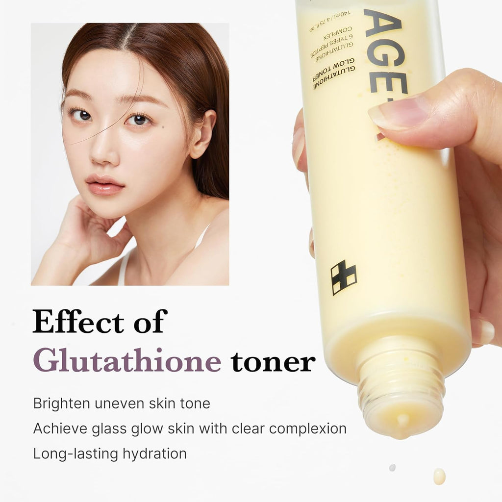 Medicube Age-R Glutathione Glow Milky Toner (140ml) - The beauty cart
