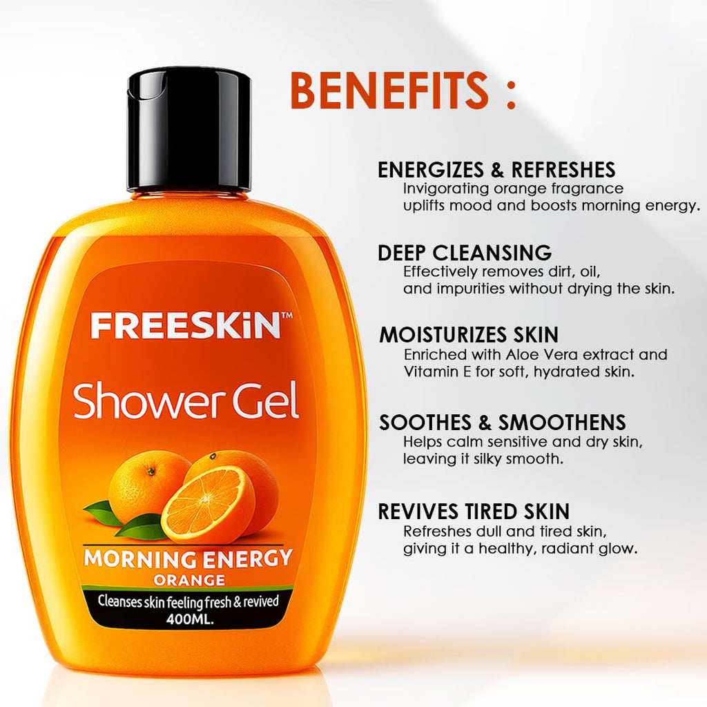 Freeskin MORNING ENERGY ORANGE Shower Gel
