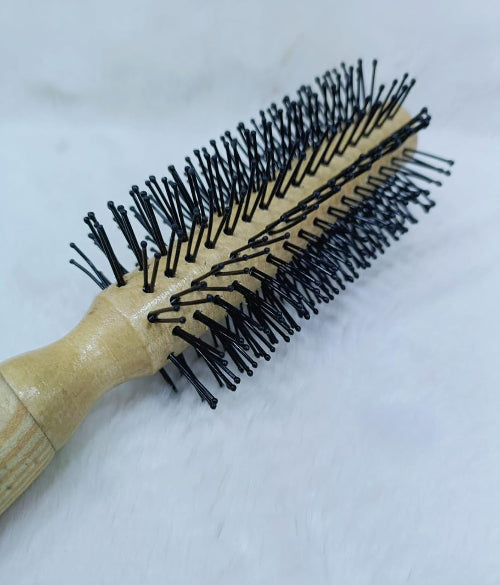 Wooden Round Hair Brush