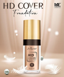 JustGold HD Cover Matte Liquid Foundation with SPF 15