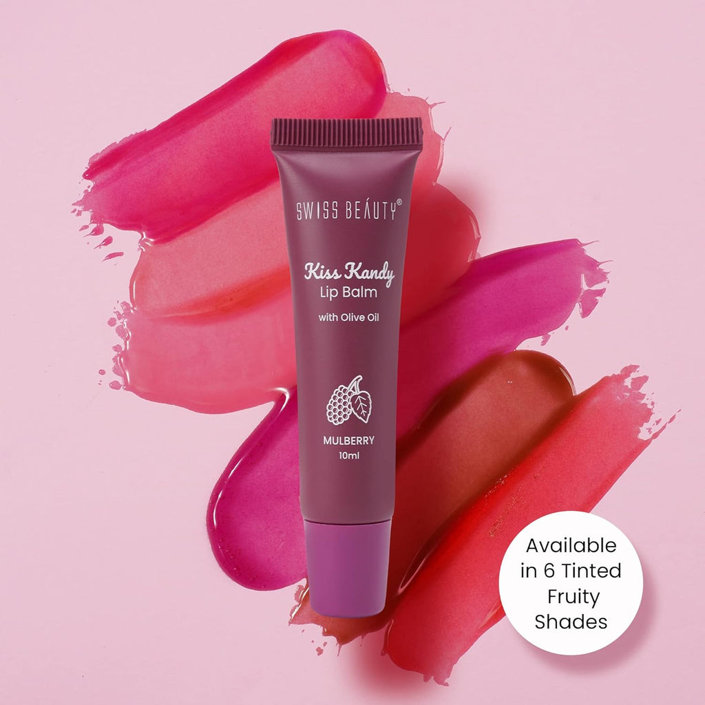Swiss Beauty Kiss Kandy Lip Balm with Olive Oil