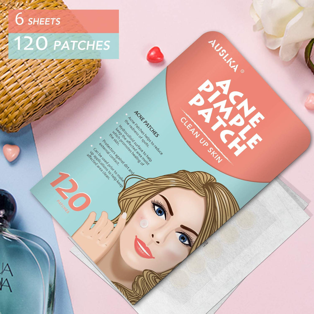 Acne Pimple Master Patch  Hydrocolloid Acne Spot Treatment (120 Patches)