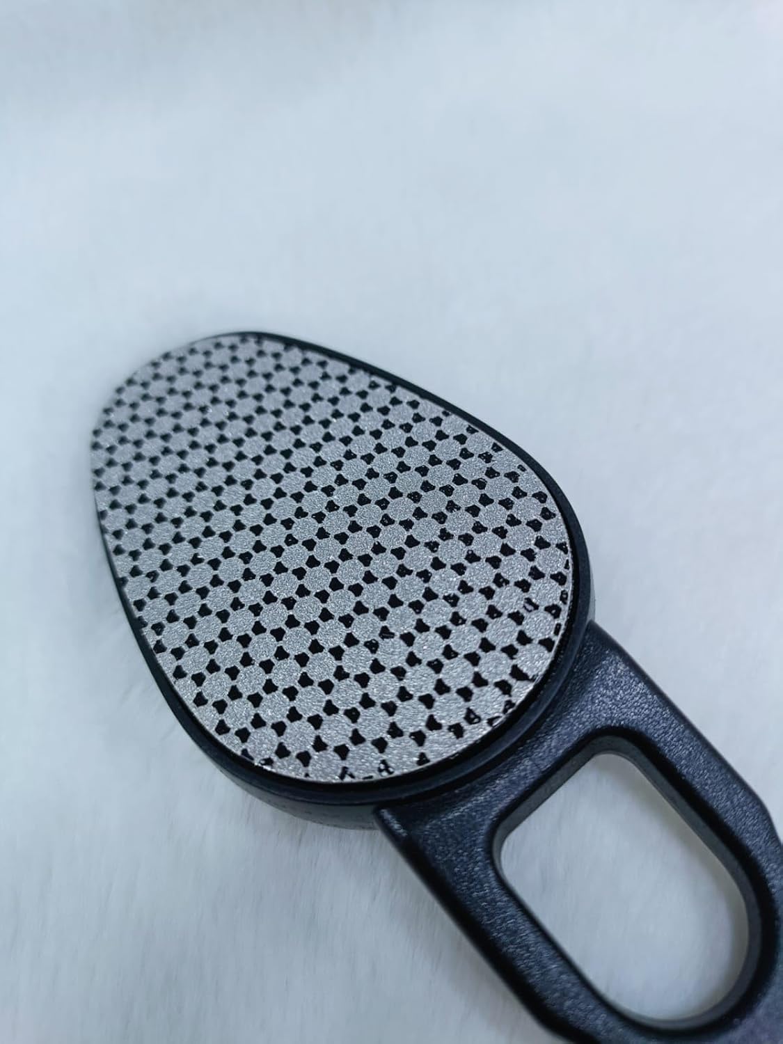 2-sided Foot Scrubber with Plastic Handle