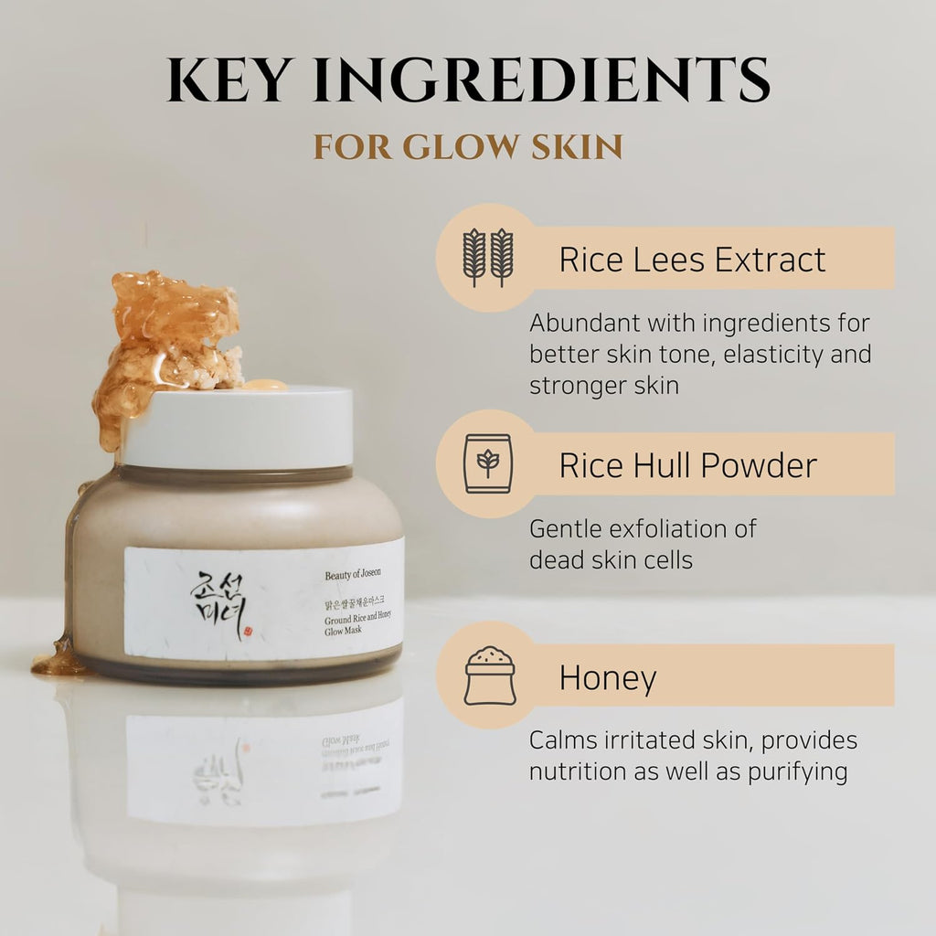 Beauty of Joseon Ground Rice and Honey Glow Mask!
