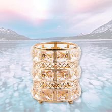Crystal Pencil Cup Tabletop Organizer Holder