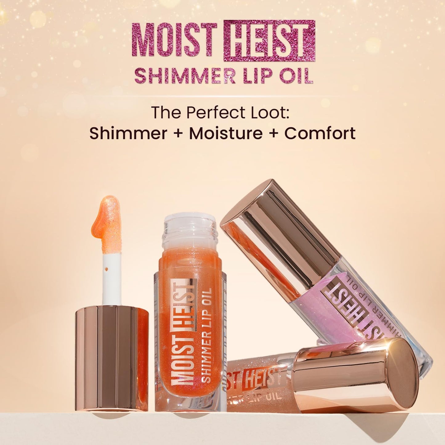 Swiss Beauty Moist Heist Shimmer Lip Oil