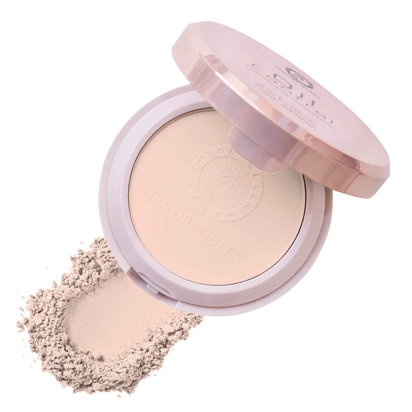 Colors Queen 2-in-1 Oil Control Compact Powder with SPF-15