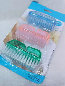 Handle Grip Nail Brush Set of 4