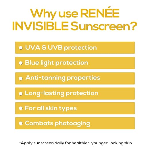 RENEE All‑Season Invisible Sunscreen Gel – SPF 50 PA++++ | 50 ml