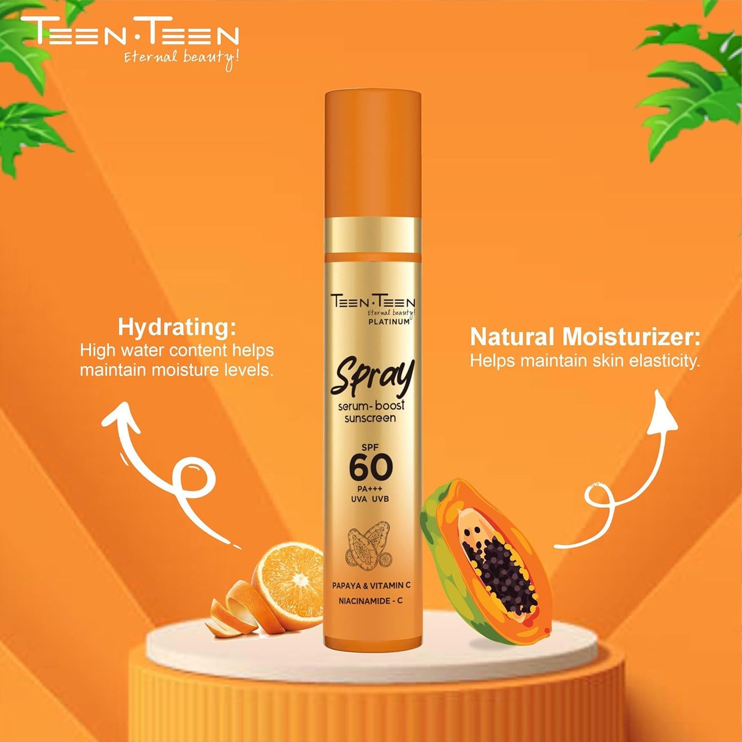 TEEN TEEN Spray Serum Boost Sunscreen SPF 60 PA++