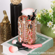 Makeup Brush Holder, Pencil Cup Holder, Crystal Makeup Organizer